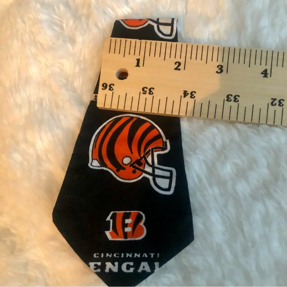 Cincinnati Bengals Pet Neck Tie for Dog or Cat Collar Football